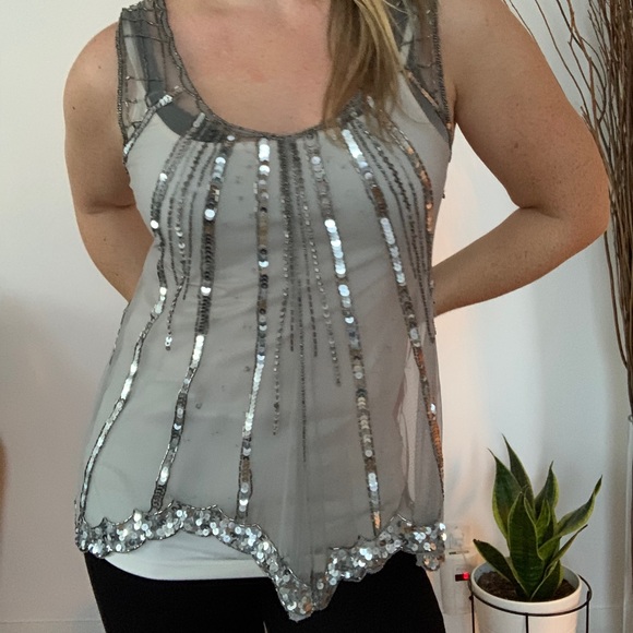 Sequinned Boutique Top - Picture 3 of 4